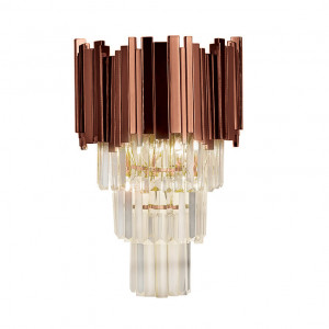 Настенный светильник Delight Collection Barclay A2 dark copper