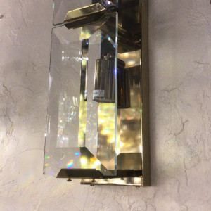 Настенный светильник Delight Collection Harlow Crystal A2 gold