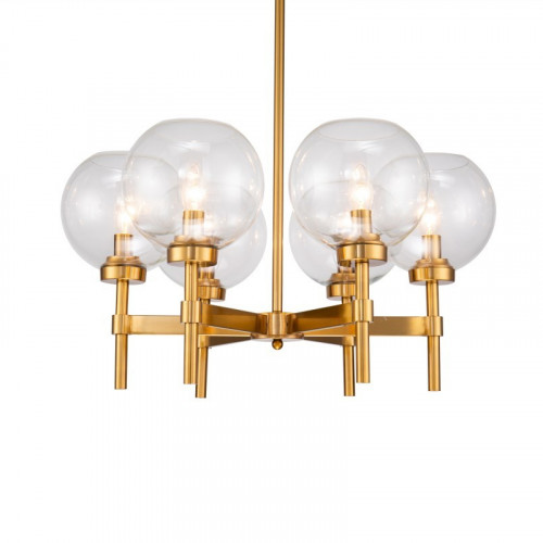 Люстра Delight Collection Jade 6 brass