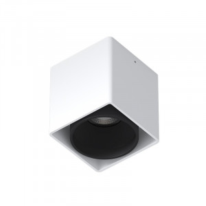 Светильник  накладной BOX-PULSAR ED WHITE/BLACK