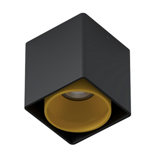 Светильник  накладной BOX PULSAR ED BLACK/GOLD