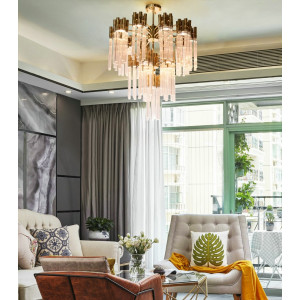 Потолочный светильник Delight Collection Burj 9 gold