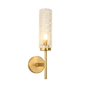 Настенный светильник Delight Collection BRWL7055 antique brass