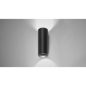 Уличный настенный светильник CUBE ROUND 2X7W LED 3000 антрацит