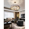 Люстра Delight Collection D8011P/R-1000 gold/smoky
