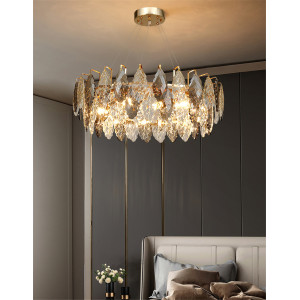 Люстра Delight Collection D8011P/R-800 gold/smoky