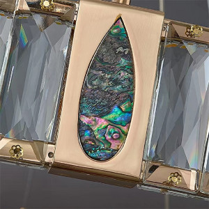 Люстра Delight Collection D8016P/R/D600 gold/clear