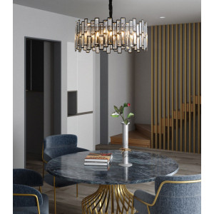 Люстра Delight Collection D8524P/S black/clear