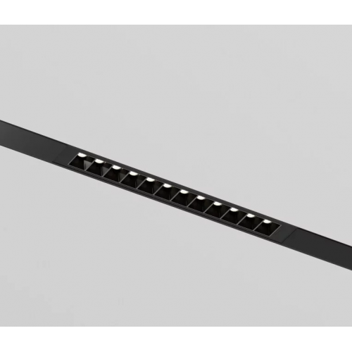Трековый линейный светильник SIMPLE GRILL DK8101-BK