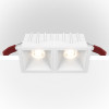 Встраиваемый светильник  Alfa LED DL043-02-10W3K-D-SQ-W