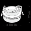 Встраиваемый светильник  Magic DL2003-L12B4K