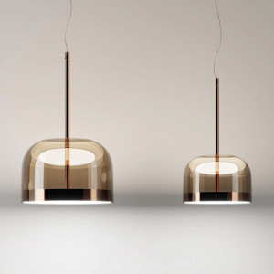 Подвесной светильник Delight Collection  Equatore Large amber/copper