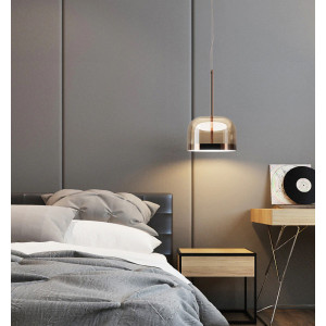 Подвесной светильник Delight Collection  Equatore Small amber/copper