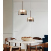Подвесной светильник Delight Collection Equatore Small amber/copper