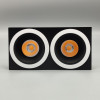 Встраиваемый светильник  F 1201 ND WHITE/BLACK FRAME 2 BLACK  