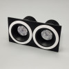 Встраиваемый светильник F 1201 ND WHITE/BLACK FRAME 2 BLACK Встраиваемый светильник F 1201 ND WHITE/BLACK FRAME 2 BLACK