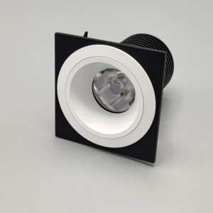 Встраиваемый светильник F 1201 ND WHITE FRAME 1 BLACK Встраиваемый светильник F 1201 ND WHITE FRAME 1 BLACK