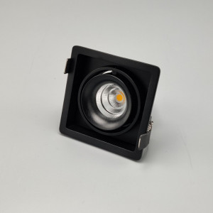 Встраиваемый светильник FASHION 1 LED BLACK Встраиваемый светильник FASHION 1 LED BLACK