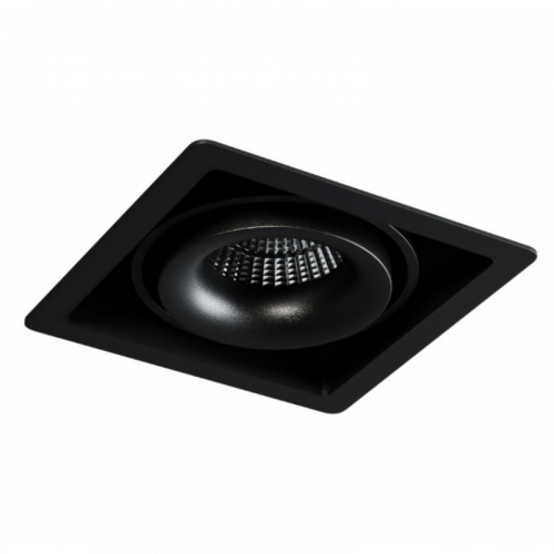 Встраиваемый светильник  FASHION 1 LED BLACK