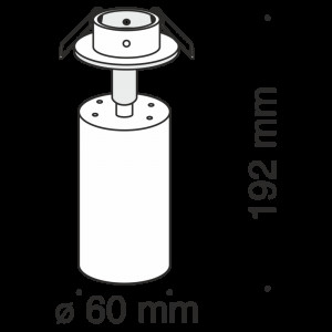 Потолочный светильник  Focus C018CL-01B