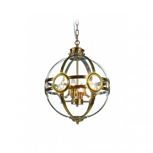 Люстра Delight Collection Hagerty 3 ant.brass