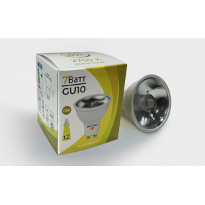 Светодиодная лампа mod. HL GU10/7W/2700K DIM