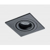 Светильник встраиваемый  mod. IT02-008 black + IT02-QRS1 black