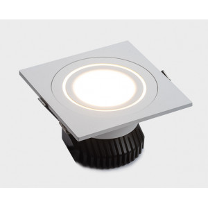 Светильник встраиваемый mod. IT02-008 white + IT02-QRS1 white