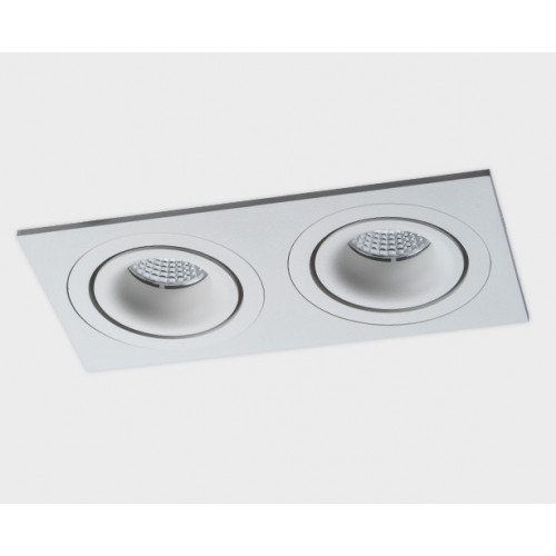 Светильник встраиваемый  mod. IT02-008 white - 2шт. + IT02-QRS2 white