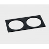 Светильник встраиваемый  mod. IT02-008 black - 2шт. + IT02-QRS2 black