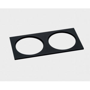 Светильник встраиваемый mod. IT02-008 black - 2шт. + IT02-008 ring gold - 2шт + IT02-QRS2 black
