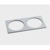 Светильник встраиваемый  mod. IT02-008 black - 2шт. + IT02-QRS2 white