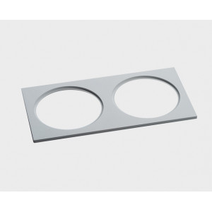 Светильник встраиваемый mod. IT02-008 black - 2шт. + IT02-QRS2 white
