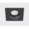 Светильник встраиваемый IT06-6016 black + IT06-6016 FR1 black Светильник встраиваемый IT06-6016 black + IT06-6016 FR1 black