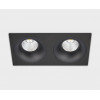 Светильник встраиваемый  IT06-6016 black - 2шт. + IT06-6016 FR2 black