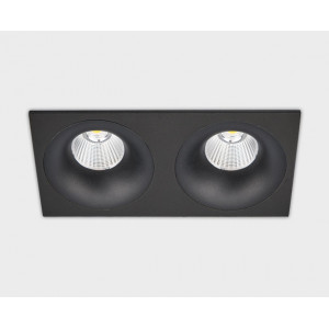 Светильник встраиваемый IT06-6016 black - 2шт. + IT06-6016 FR2 black