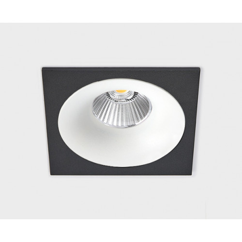 Светильник встраиваемый  IT06-6016 white + IT06-6016 FR1 black