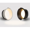 Светильник встраиваемый  mod. it08-8013 black 3000K 2 шт + it08-8015 white