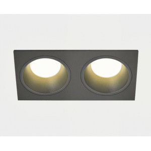 Светильник встраиваемый mod. it08-8013 black 3000K 2 шт + it08-8015 black