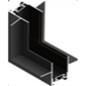 Соединитель вертикальный угловой KREATOR IT09-9033 black