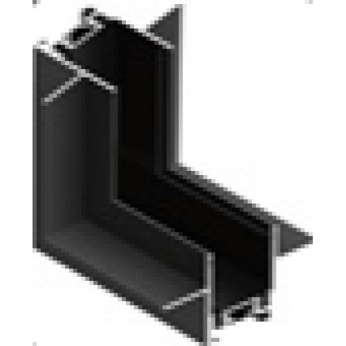 Соединитель вертикальный угловой KREATOR IT09-9033 black