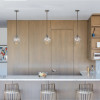 Подвесной светильник Delight Collection Bubble brass/clear