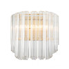 Настенный светильник Delight Collection Vittoria 2C brass/clear