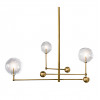 Люстра Delight Collection Globe Mobile 3 brass Люстра Delight Collection Globe Mobile 3 brass