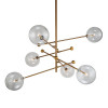 Люстра Delight Collection Globe Mobile 6 brass