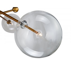 Люстра Delight Collection Globe Mobile 6 brass