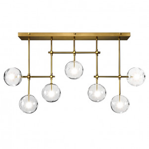 Потолочный светильник Delight Collection Globe Mobile 7A brass