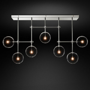 Потолочный светильник Delight Collection Globe Mobile 7A chrome