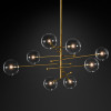 Люстра Delight Collection Globe Mobile 8 brass