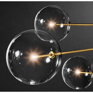 Люстра Delight Collection Globe Mobile 8 brass